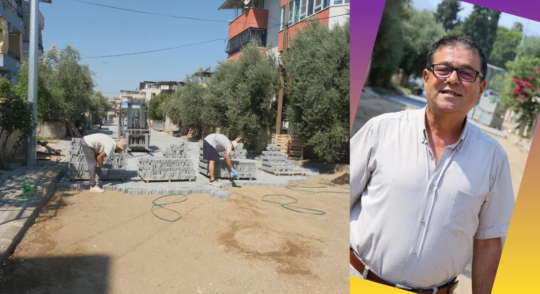 Nazilli'de tüm Yollar yenileniyor