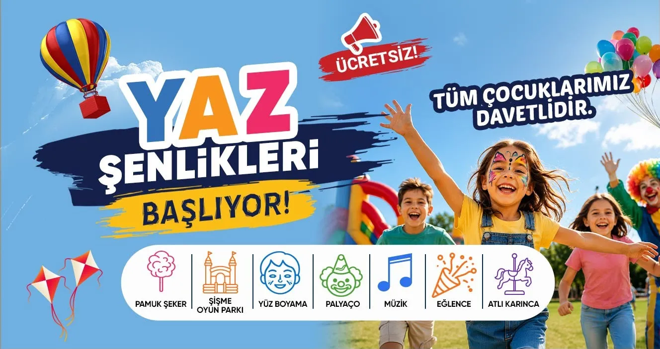 Başkan özel ile çocuklar Şenlenecek