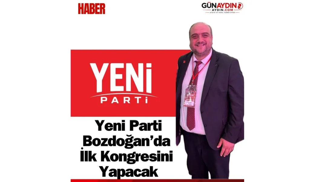 Bozdoğan yeni partide ilk kongre heyecanı