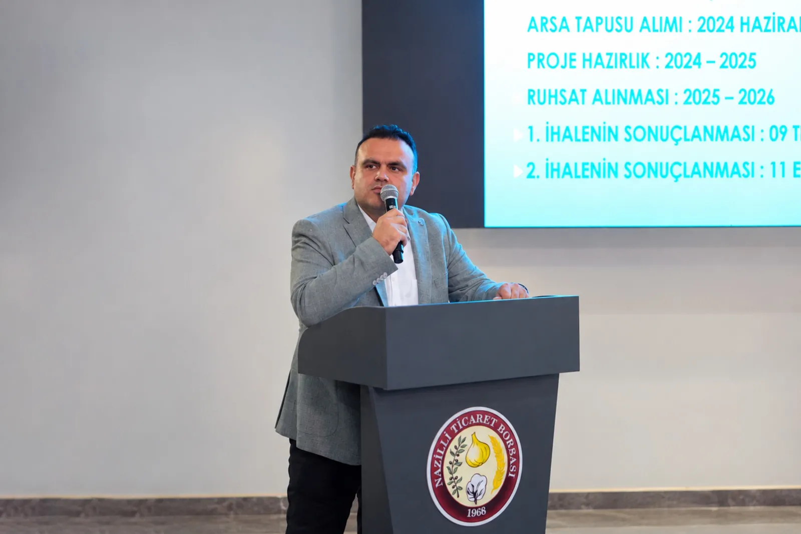 Nazilli'de ticaretin gireceği masaya yatırıldı