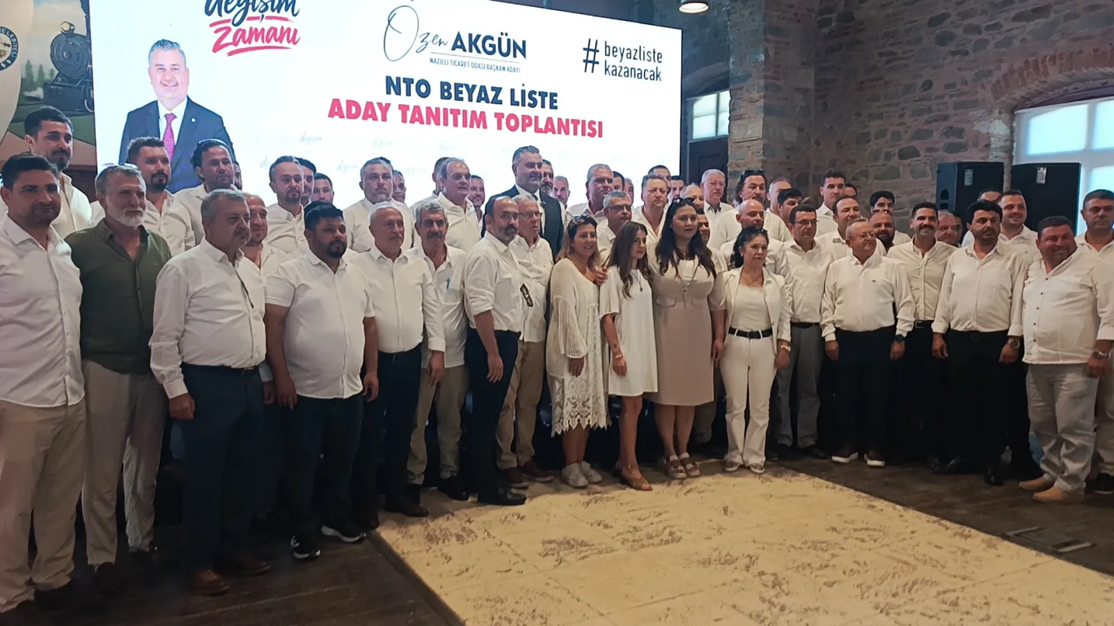 Nazilli Ticaret Odası başkan adayı Özen Akgün projelerini açıkladı - Fotoğraf Galerisi 1