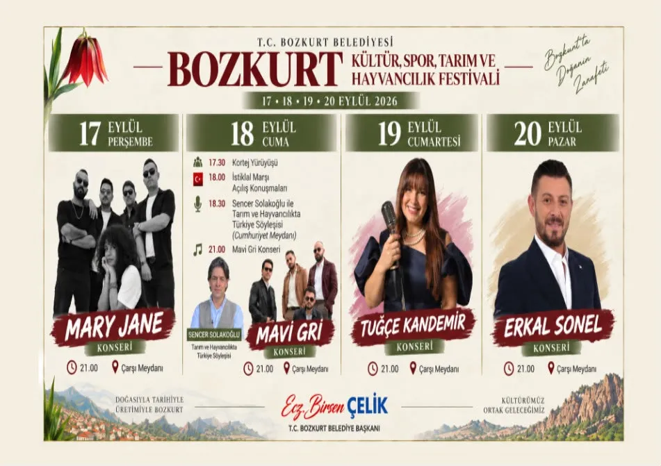 Bozkurt kültür sanat spor ve tarım fuarı büyük ilgi görüyor
