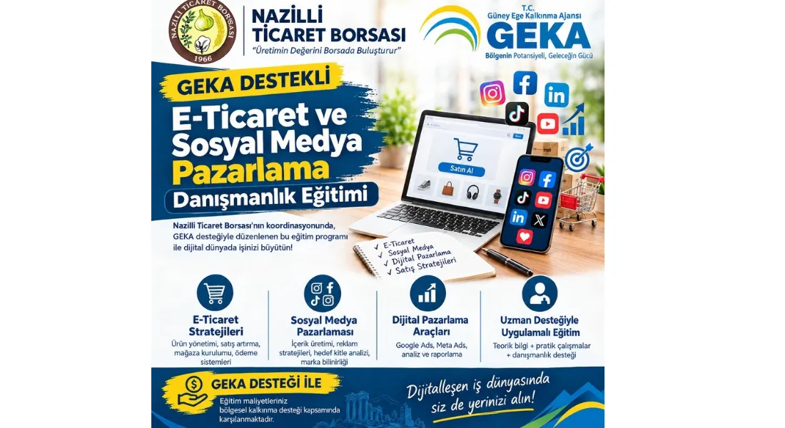 Nazil Ticaret Borsası dijital dünyasında ürünlerini tanıtım yapmaya başladı